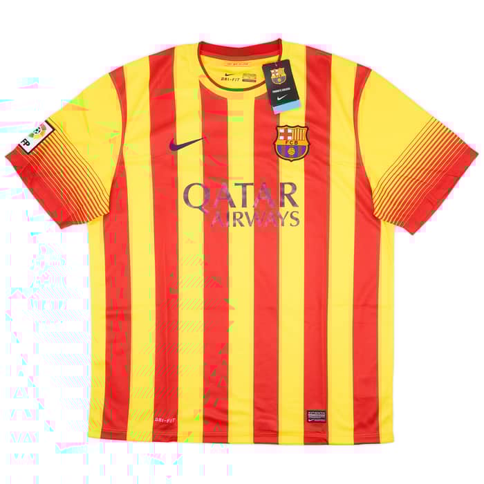 2013-15 Barcelona Away Shirt Messi #10 (XL)