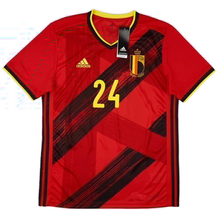 2020-21 Belgium Home Shirt Trossard #24 (M)