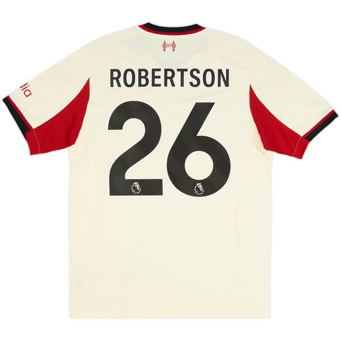 2025-26 Liverpool Away Shirt Robertson #26