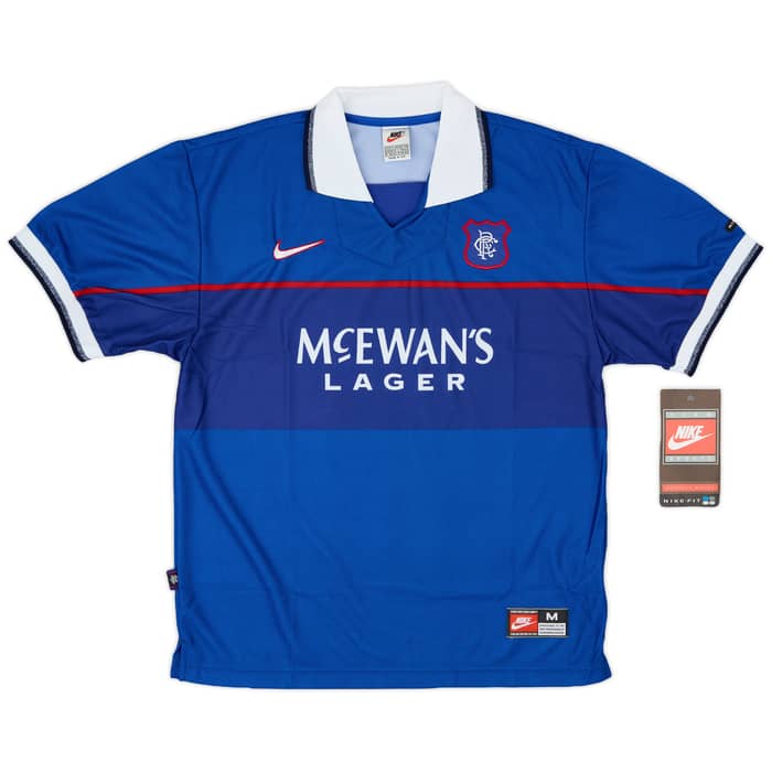 1997-99 Rangers Home Shirt Gascoigne #8 (M)