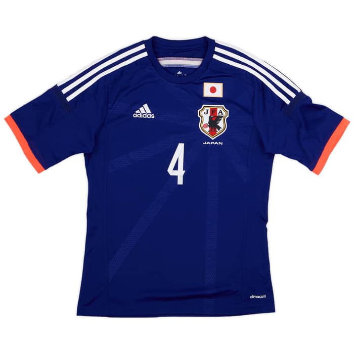 2013-15 Japan Home Shirt Honda #4 - 6/10 - (S)