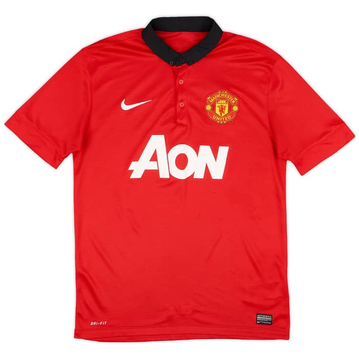 2013-14 Manchester United Home Shirt Evra #3