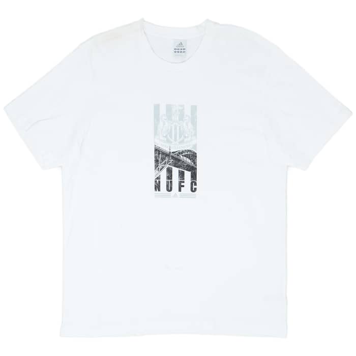 2008-09 Newcastle adidas Cotton Tee - 6/10 - (XXL)