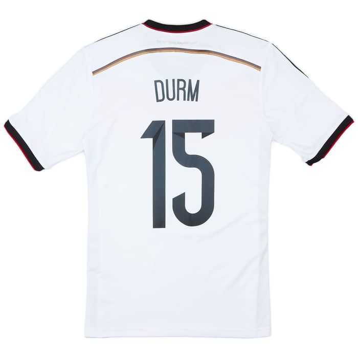 2014-15 Germany Home Shirt Durm #15 - 9/10 - (S)