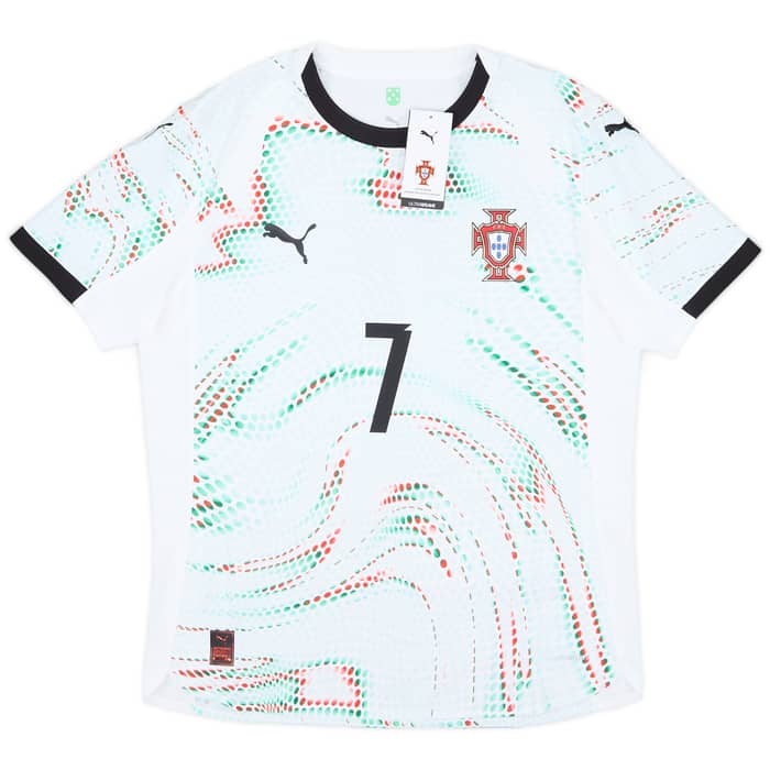 2025-26 Portugal Authentic Away Shirt Ronaldo #7