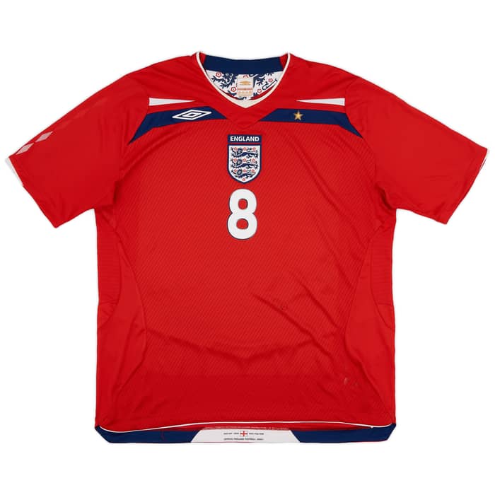 2008-10 England Away Shirt Lampard #8 - 5/10 - (XL)