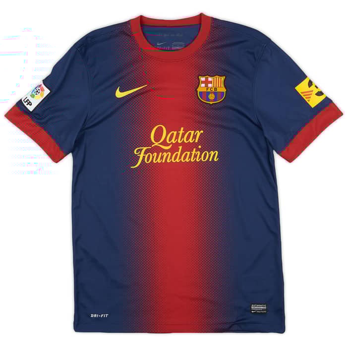 2012-13 Barcelona Home Shirt Messi #10 - 9/10 - (S)