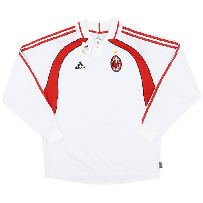 2000-02 AC Milan Away L/S Shirt Shevchenko #7 (XL)