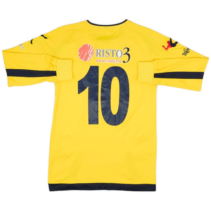 2015-16 AC Trento Youth Home L/S Shirt #10 - 7/10 - (S)