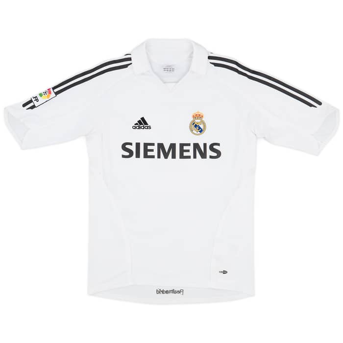 2004-05 Real Madrid Home Shirt Beckham #23 - 9/10 - (S)