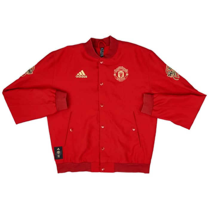2019-20 Manchester United adidas Chinese New Year Coach Jacket - 8/10 - (S)