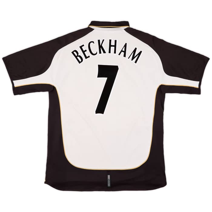 2001-02 Manchester United Centenary Away/Third Shirt Beckham #7 - 5/10 - (XL)