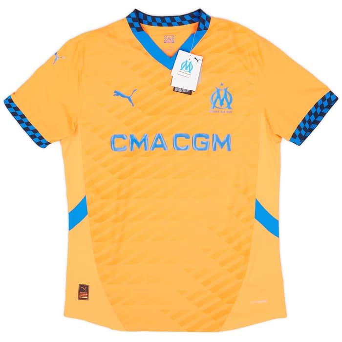 2024-25 Olympique Marseille Authentic Third Shirt Hojbjerg #23