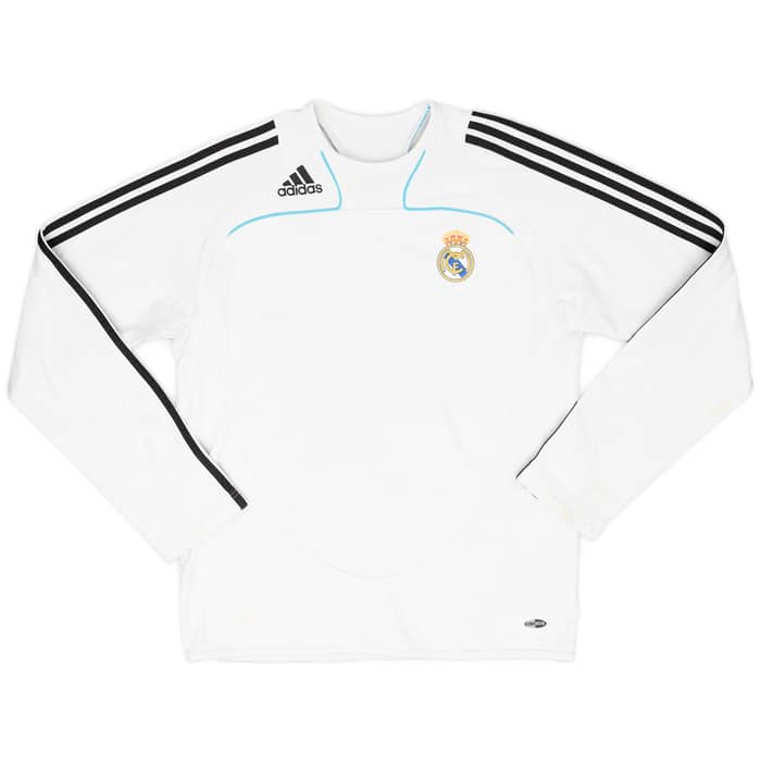 2008-09 Real Madrid adidas Sweat Top - 5/10 - (M)