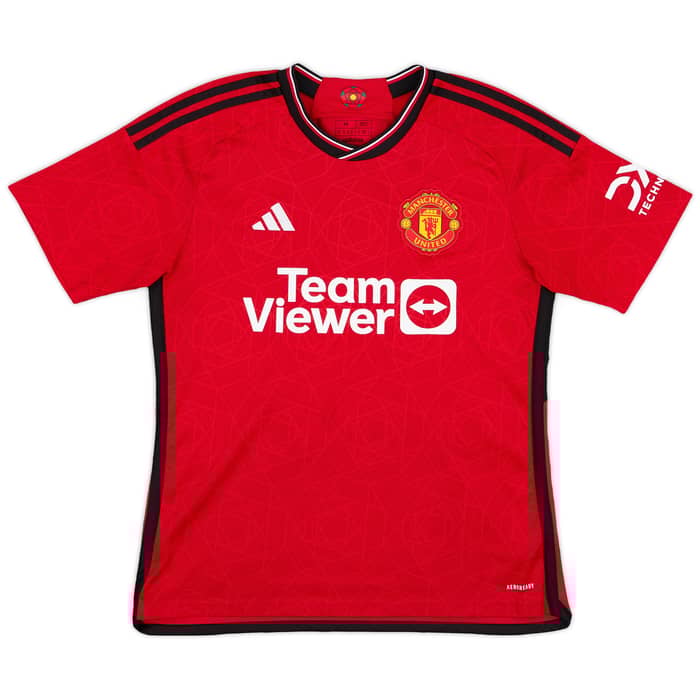 2023-24 Manchester United Home Shirt B.Fernandes #8 - 7/10 - (M)