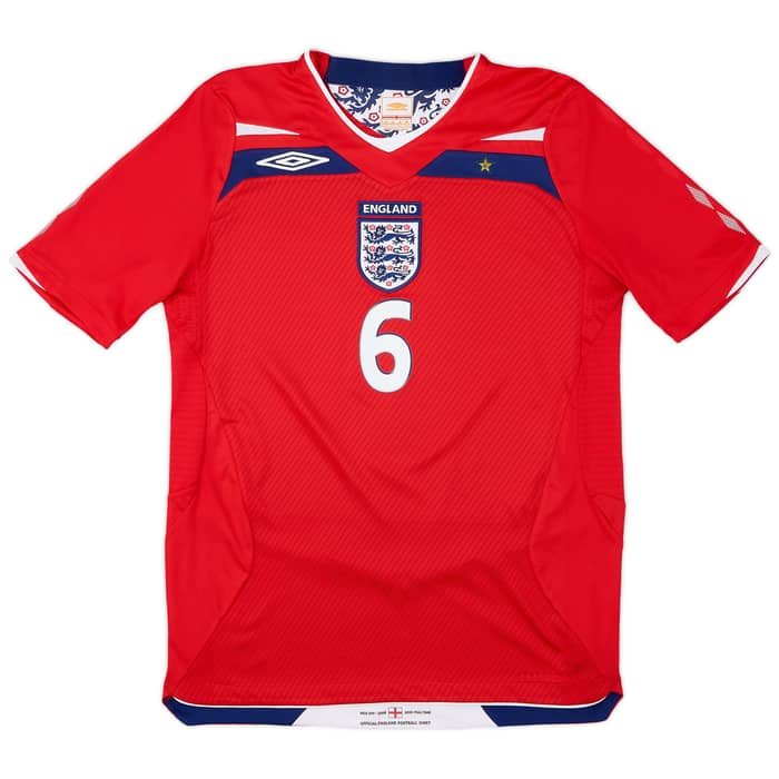 2008-10 England Away Shirt Terry #6 - 8/10 - (S)