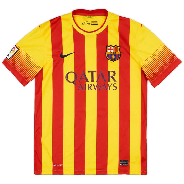 2013-15 Barcelona Away Shirt Messi #10 - 6/10 - (M)