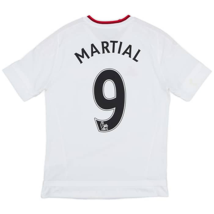2015-16 Manchester United Away Shirt Martial #9 - 9/10 - (L.Boys)