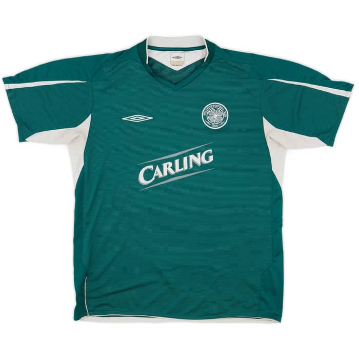 2004-05 Celtic Away Shirt Juninho #7 - 7/10 - (L)