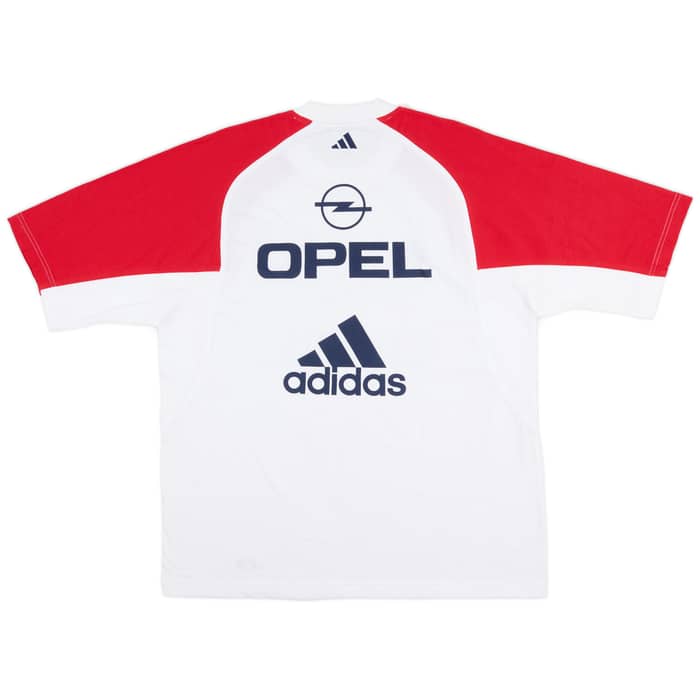 1999-01 Bayern Munich Player Issue adidas Training Shirt (L/XL)