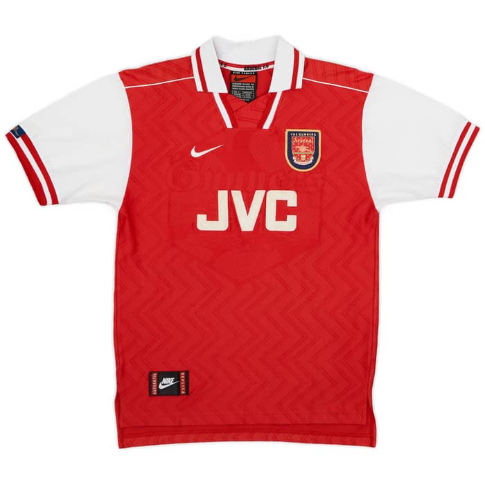 1996-98 Arsenal Home Shirt Adams #6 - 7/10 - (S)