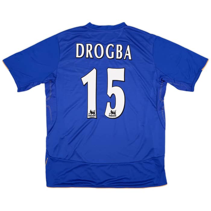 2005-06 Chelsea Centenary Home Shirt Drogba #15 (XL)