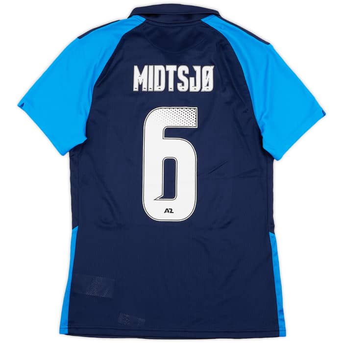 2020-21 AZ Alkmaar Away Shirt Midtsjo #6 - 9/10 - (S)