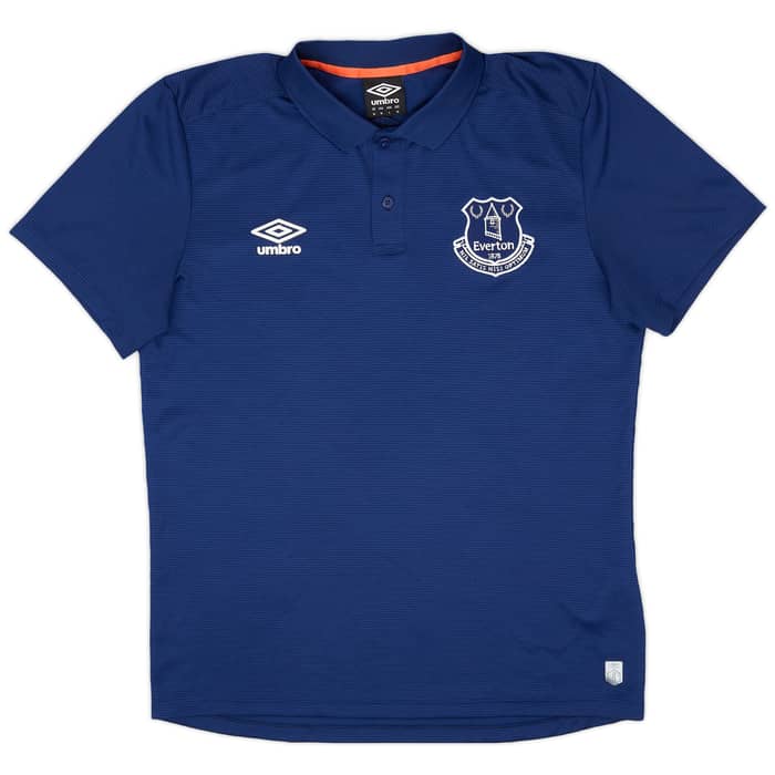2015-16 Everton Umbro Polo Shirt - 9/10 - (M)