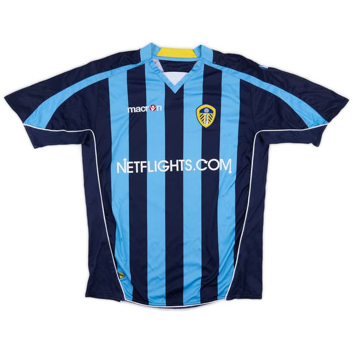 2008-09 Leeds United Away Shirt Delph #15 - 6/10 - (S)