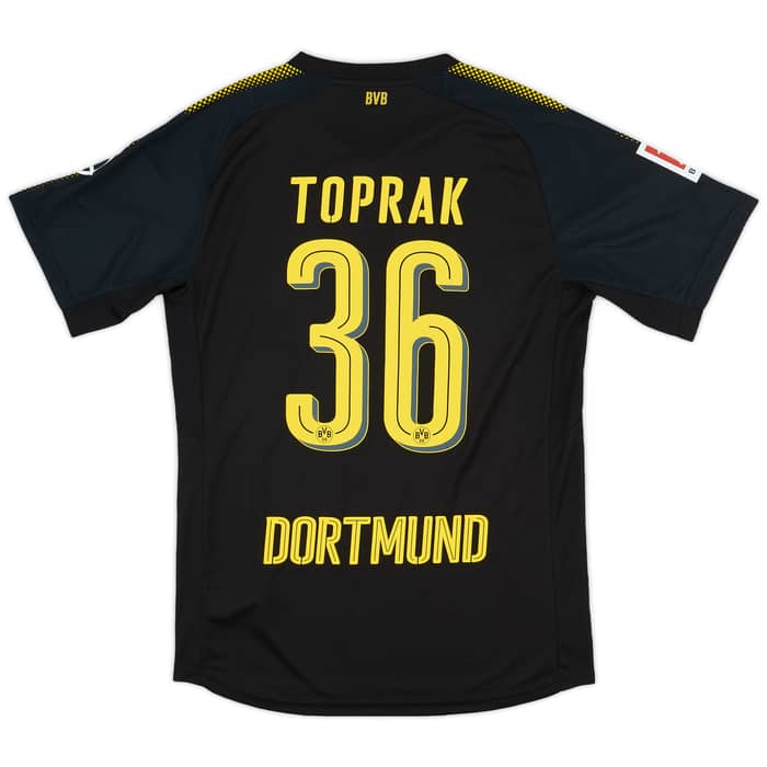 2017-18 Borussia Dortmund Authentic Away Shirt Toprak #36 - 9/10 - (L)