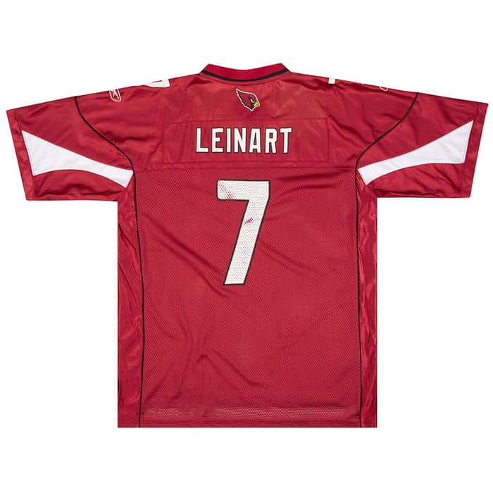 2006 Arizona Cardinals Leinart #7 Reebok On Field Jersey (Home) XL