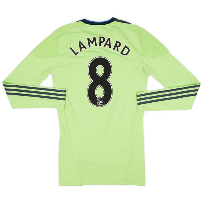 2010-11 Chelsea TechFit Third L/S Shirt Lampard #8 - 9/10 - (S)