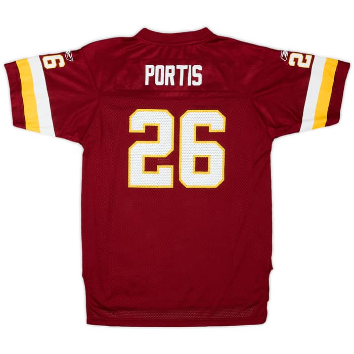 2005-06 Washington Redskins Portis #26 Reebok On Field Home Jersey - 8/10 - (XL.Boys)