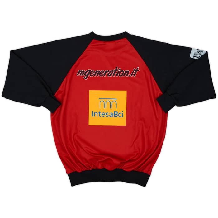 2002-03 AC Milan 'Junior Camp' adidas Sweat Top - 8/10 - (S.Boys)