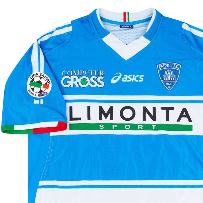 2008-09 Empoli Match Issue Home Shirt Corvia #27