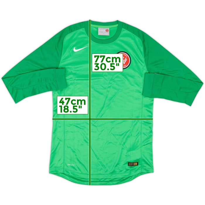 2014-15 Western Sydney Wanderers Authentic GK Shirt - 10/10 - (M)