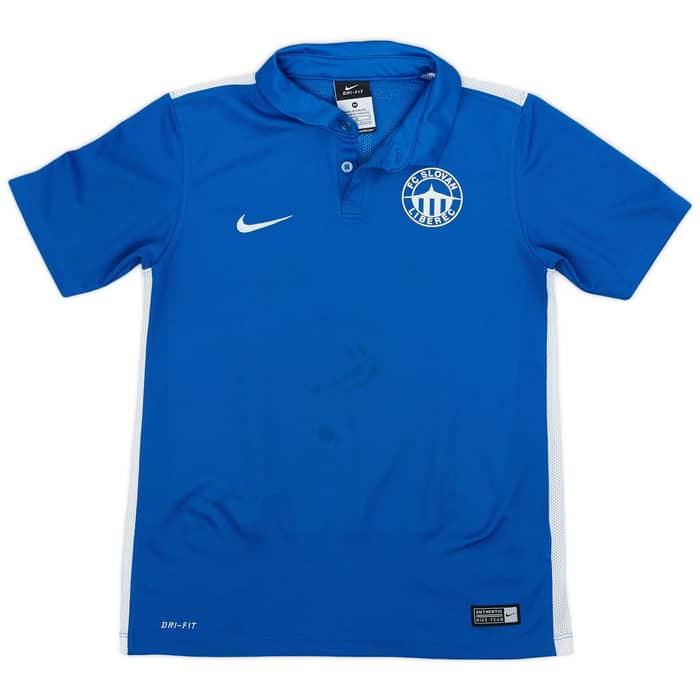 2015-17 Slovan Liberec Home Shirt Fanda #6 - 6/10 - (M.Boys)