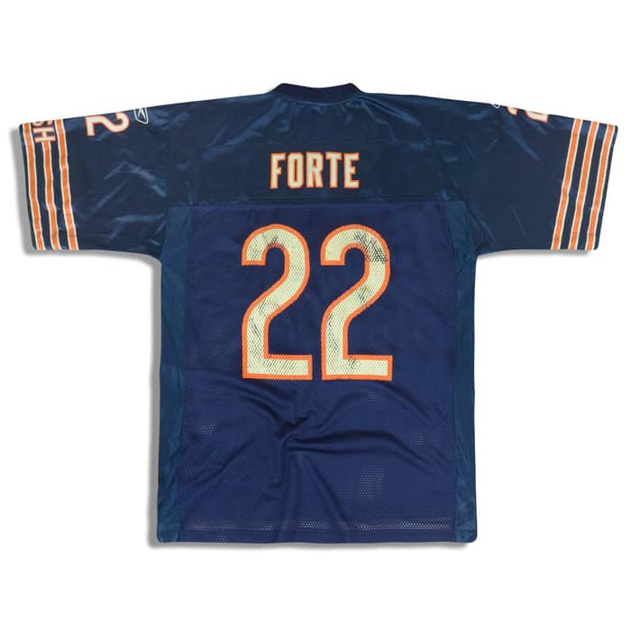 2008 Chicago Bears Forte #22 Reebok On Field Jersey (Home) M