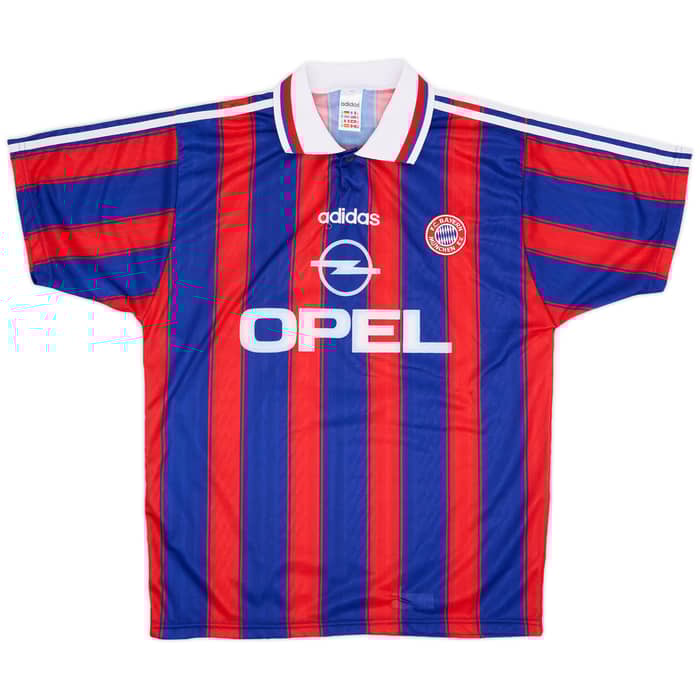 1995-97 Bayern Munich Home Shirt Helmer #5 - 7/10 - (M)