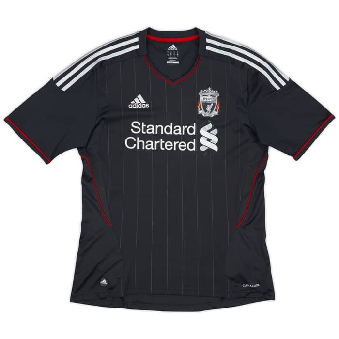2011-12 Liverpool Away Shirt Gerrard #8 - 5/10 - (M)