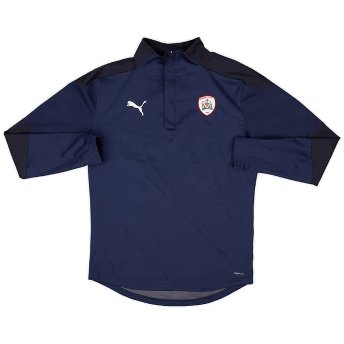 2019-20 Barnsley Puma 1/4 Zip Drill Top - 8/10 - (M)
