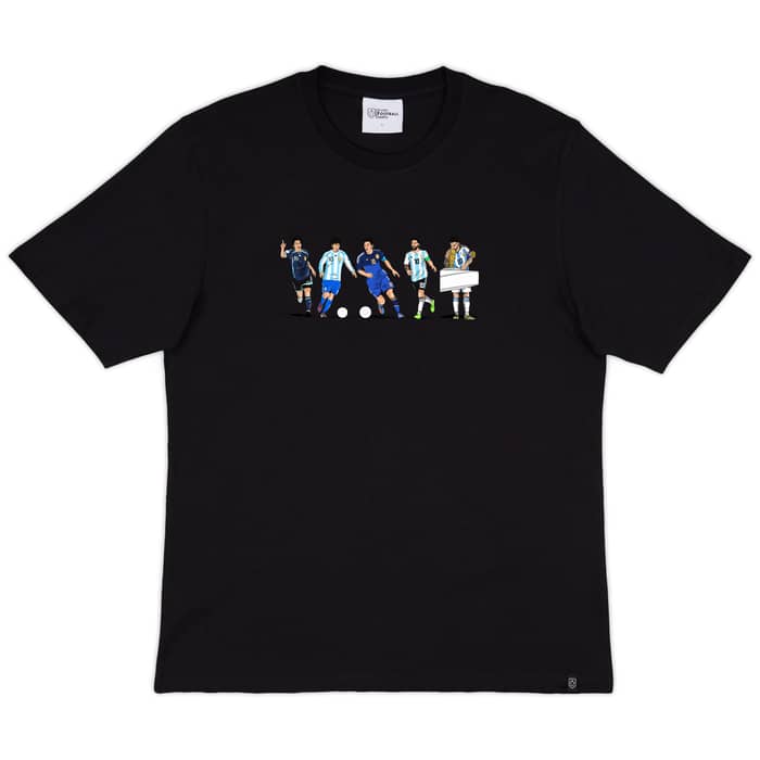 Messi Every WC Graphic T-Shirt