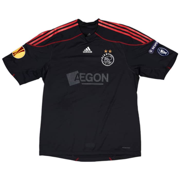 2009-10 Ajax Match Issue Europa League Away Shirt Donald #29