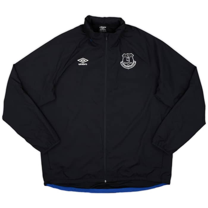 2016-17 Everton Umbro Hooded Rain Jacket - 8/10 - (XXL)