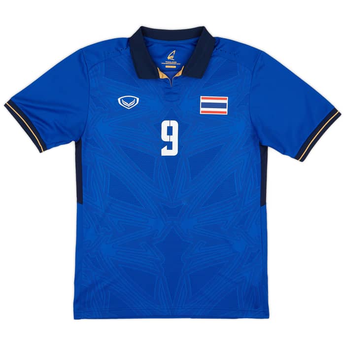 2017 Thailand Home Shirt S. Chenrop #9 - 7/10 - (L)