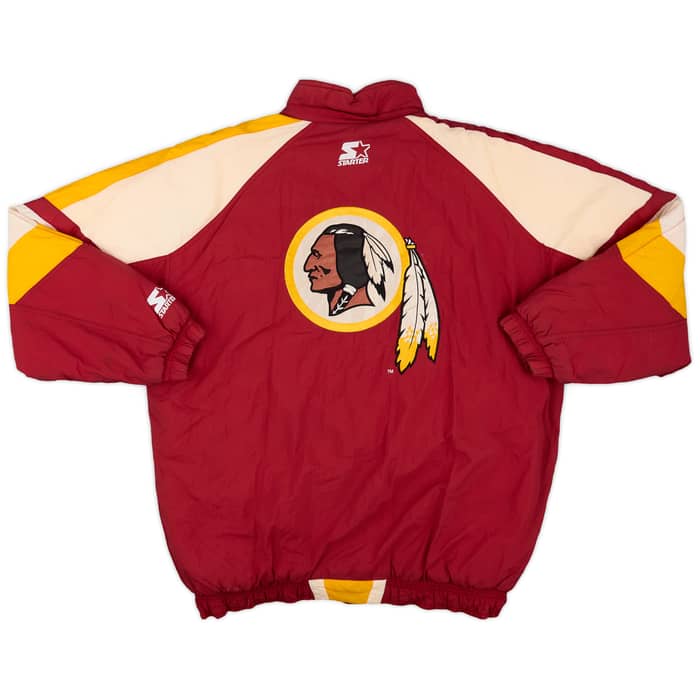 1990s Washington Redskins Starter Rain Coat - 6/10 - (L)
