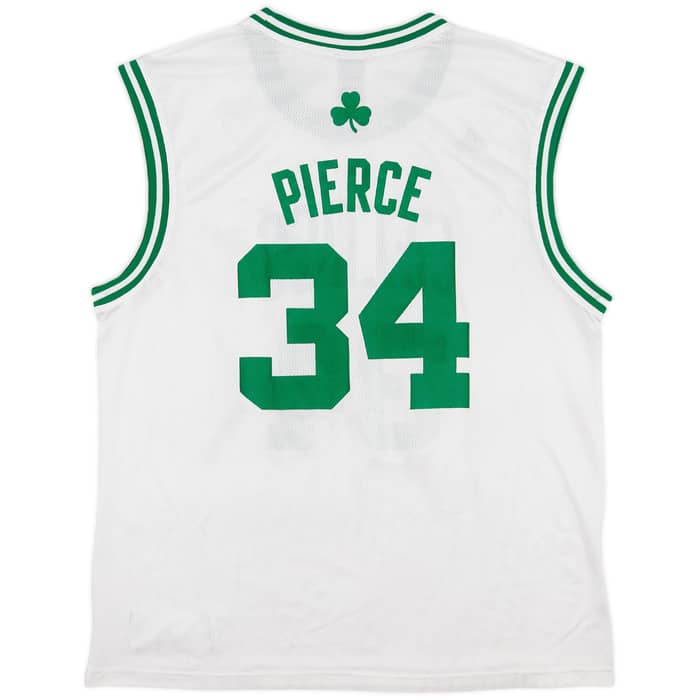2006-10 Boston Celtics Pierce #34 adidas Home Jersey - 7/10 - (XL)