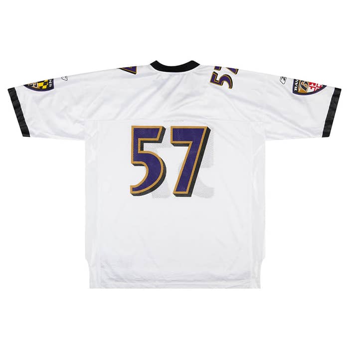 2005-06 Baltimore Ravens Scott #57 Reebok On Field Jersey (Away) XXL