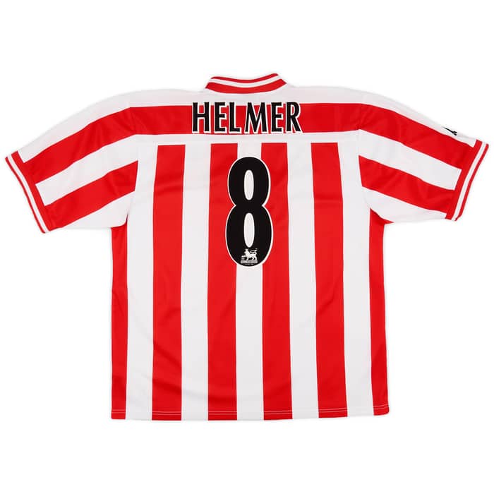 1999-00 Sunderland Home Shirt Helmer #8 - 8/10 - (XL)
