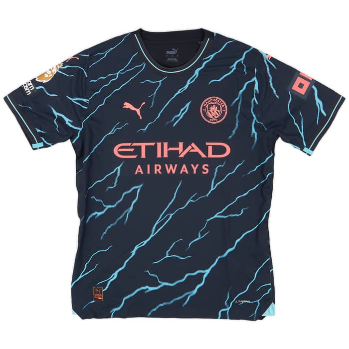 2023-24 Manchester City Match Issue Third Shirt Kovačić #8